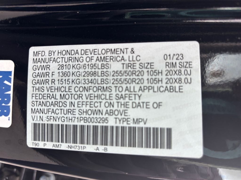 2023 Honda Pilot Touring