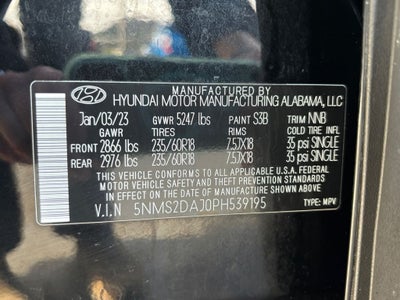 2023 Hyundai SANTA FE SEL