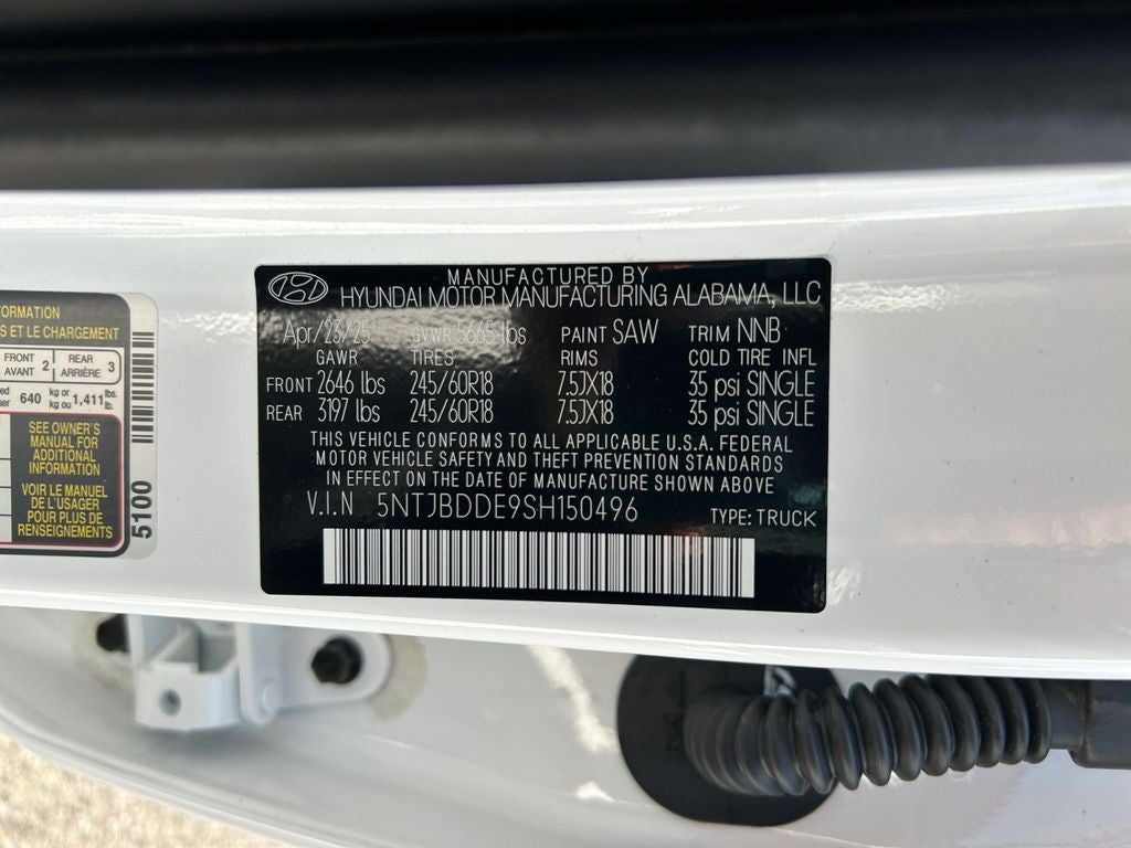 2025 Hyundai SANTA CRUZ SEL