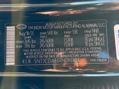 2024 Hyundai SANTA CRUZ SEL