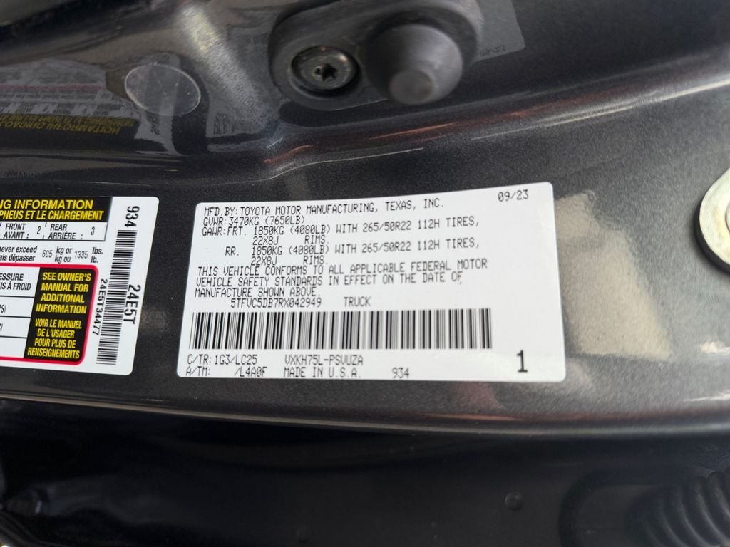 2024 Toyota Tundra Hybrid Capstone