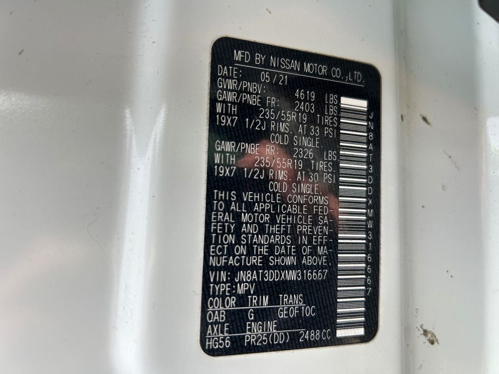 2021 Nissan Rogue Platinum