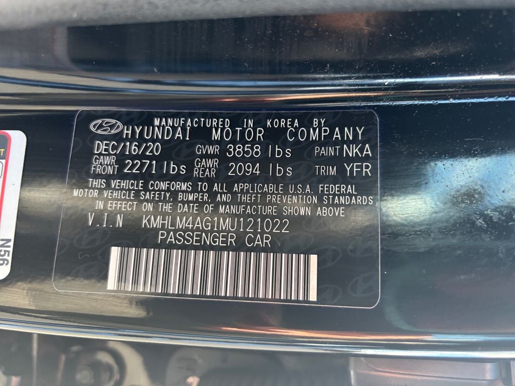 2021 Hyundai ELANTRA SEL